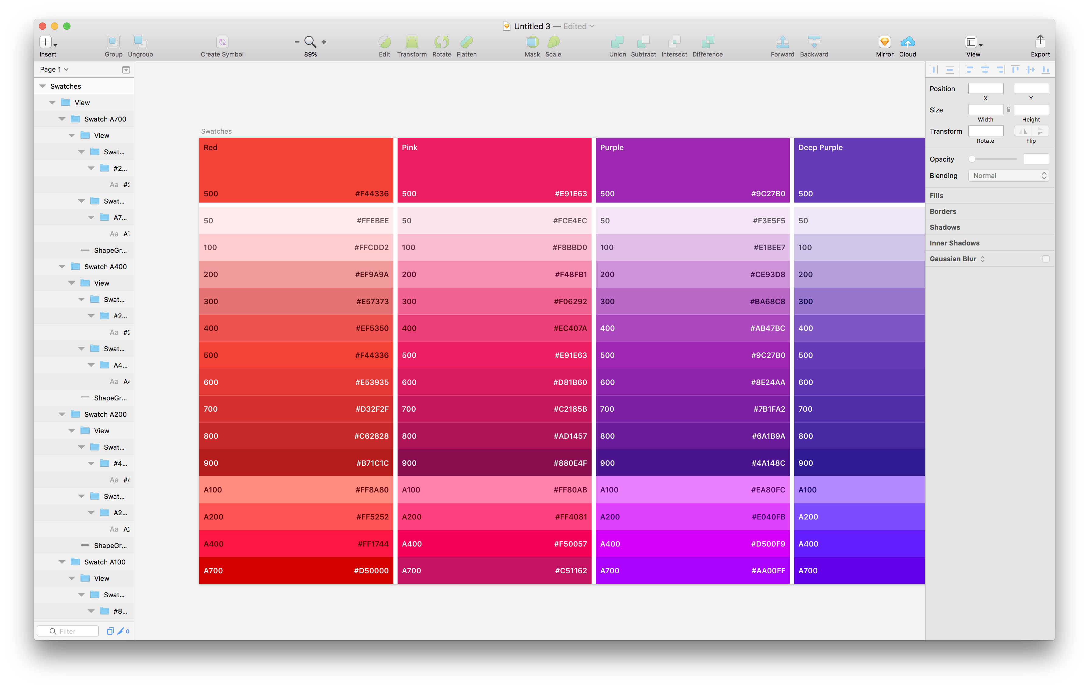 Sketch Palette Generator